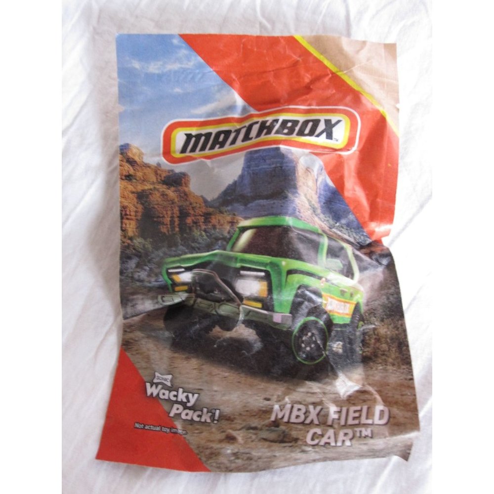 New‎ Matchbox from Sonic Wacky Pack Collectible MBX Field Car Green Racer